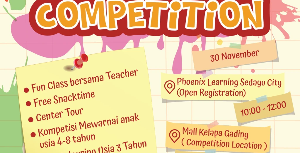 Fun  Coloring Competition Phoenix Learning X Rambla
